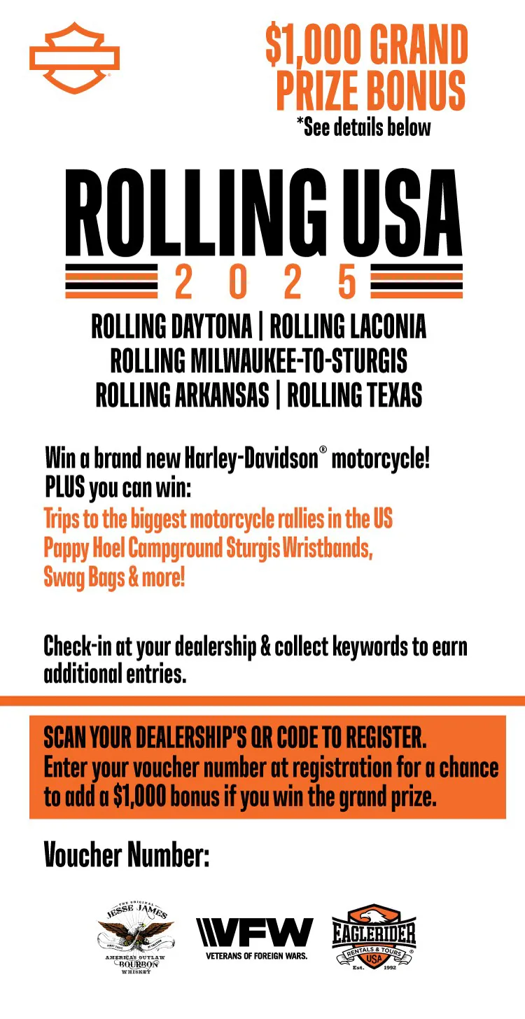 Harley-Davidson Rolling USA 2025