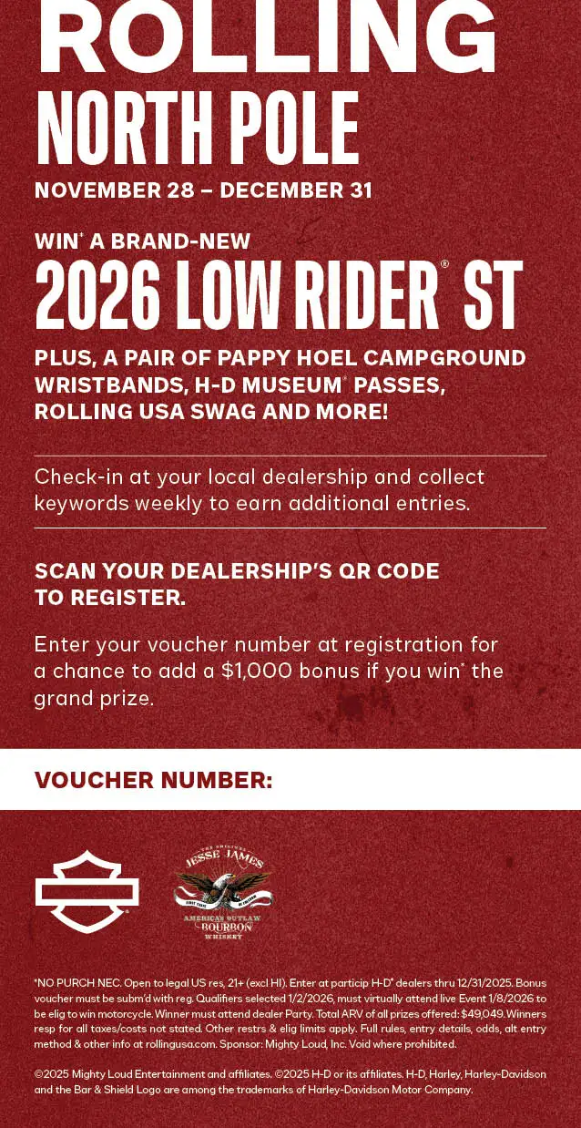Rolling North Pole voucher