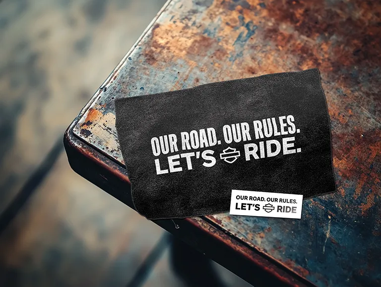 Our Road. Our Rules. LET'S RIDE.