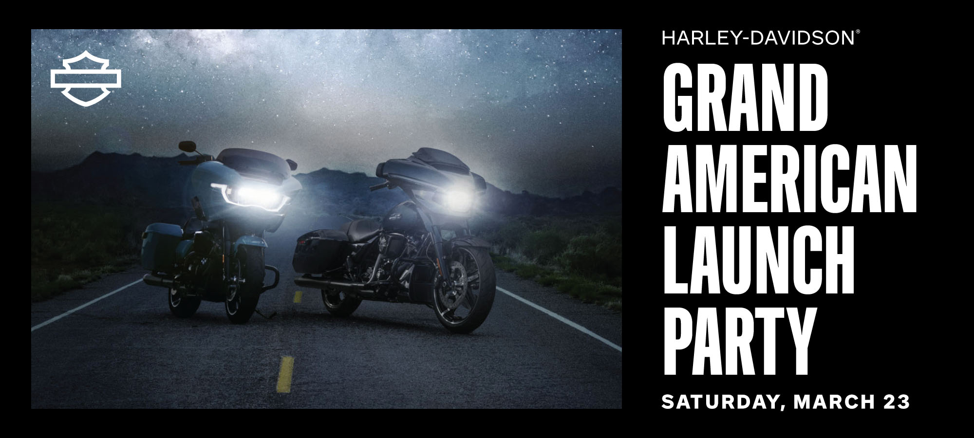 Grand American Launch Party on Saturday, March 23